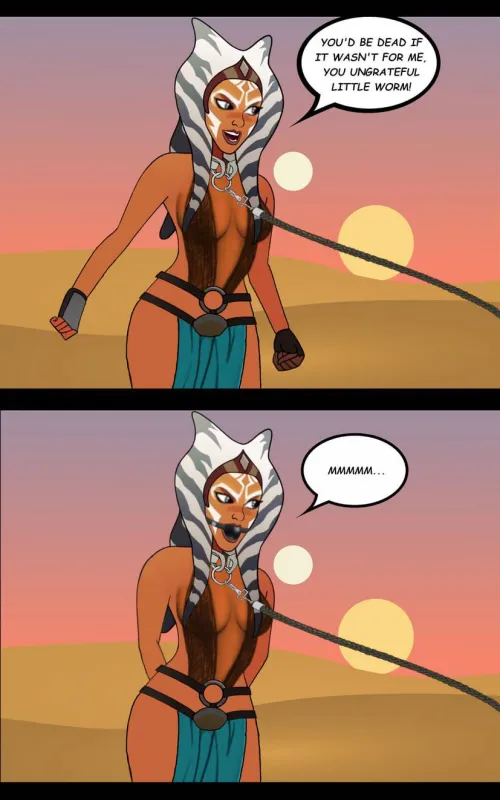 Slave Ahsoka gets punished (philomastix)