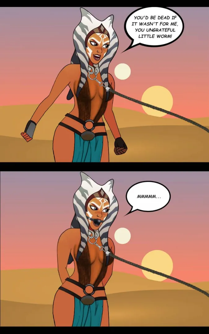 Slave Ahsoka gets punished (philomastix)