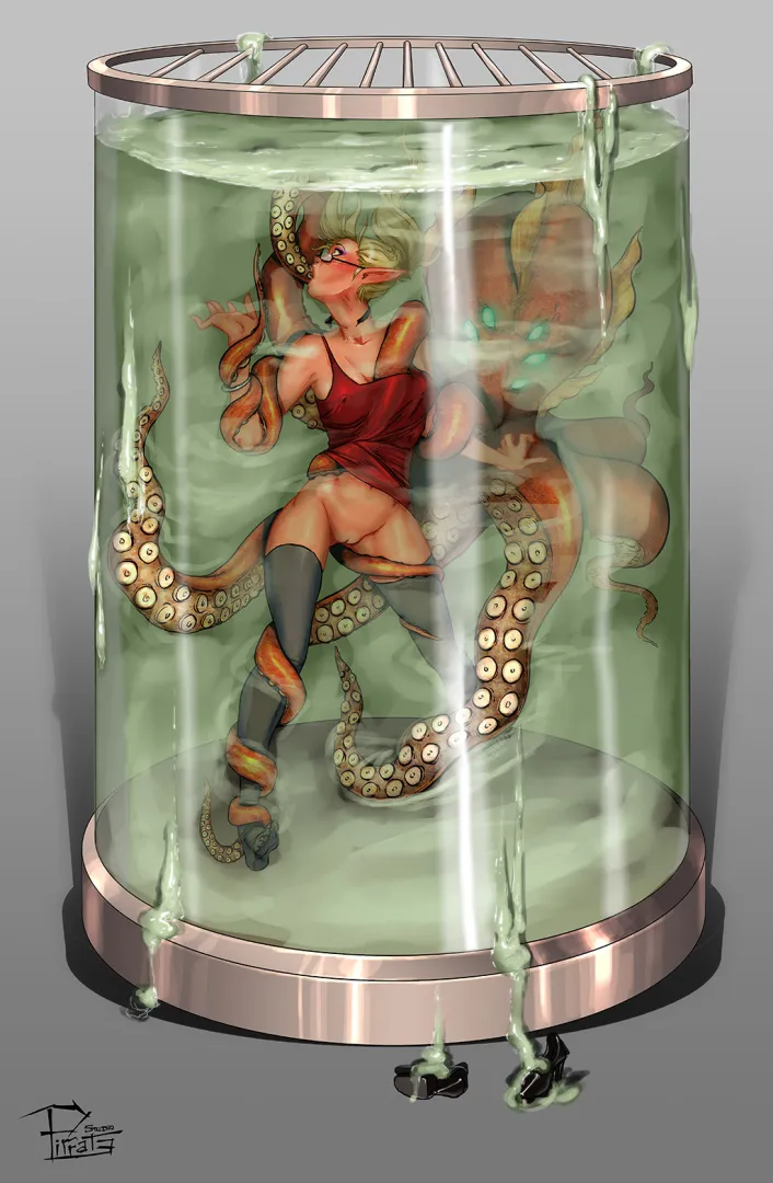 Slave Market - Marienne vs squid (Studio-Pirrate)