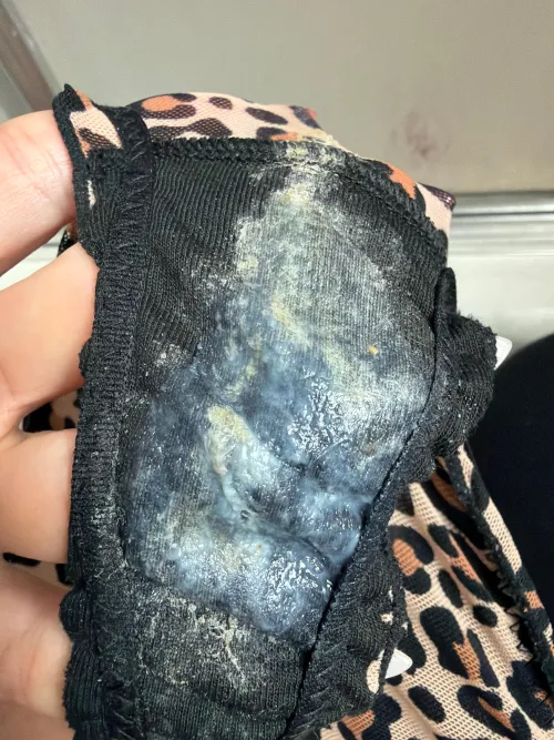 Slicked up with ovulation cream