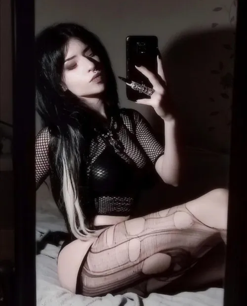 Slide my bra to the side