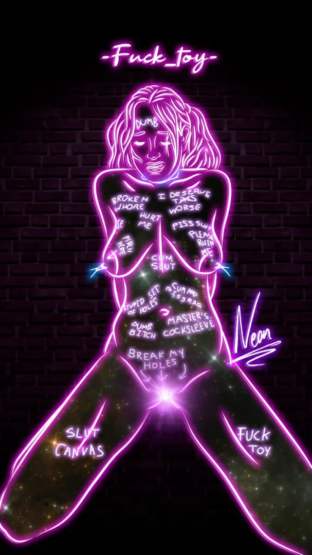 Slutty canvas - by me