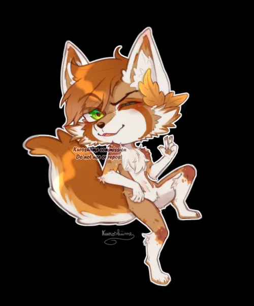 Sly fox >:3 (by me)