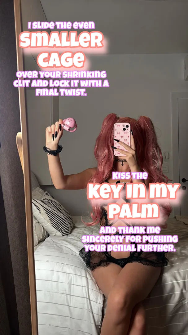 Smaller cage & deeper denial‍