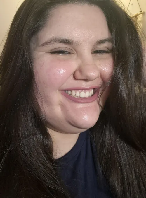 Smiling because I can.