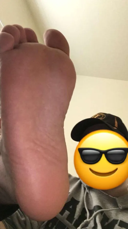 Sniff my stinky feet