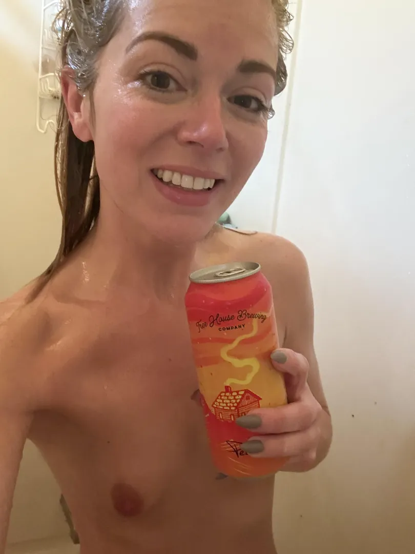 Snowed in Shower Beer Sunday!