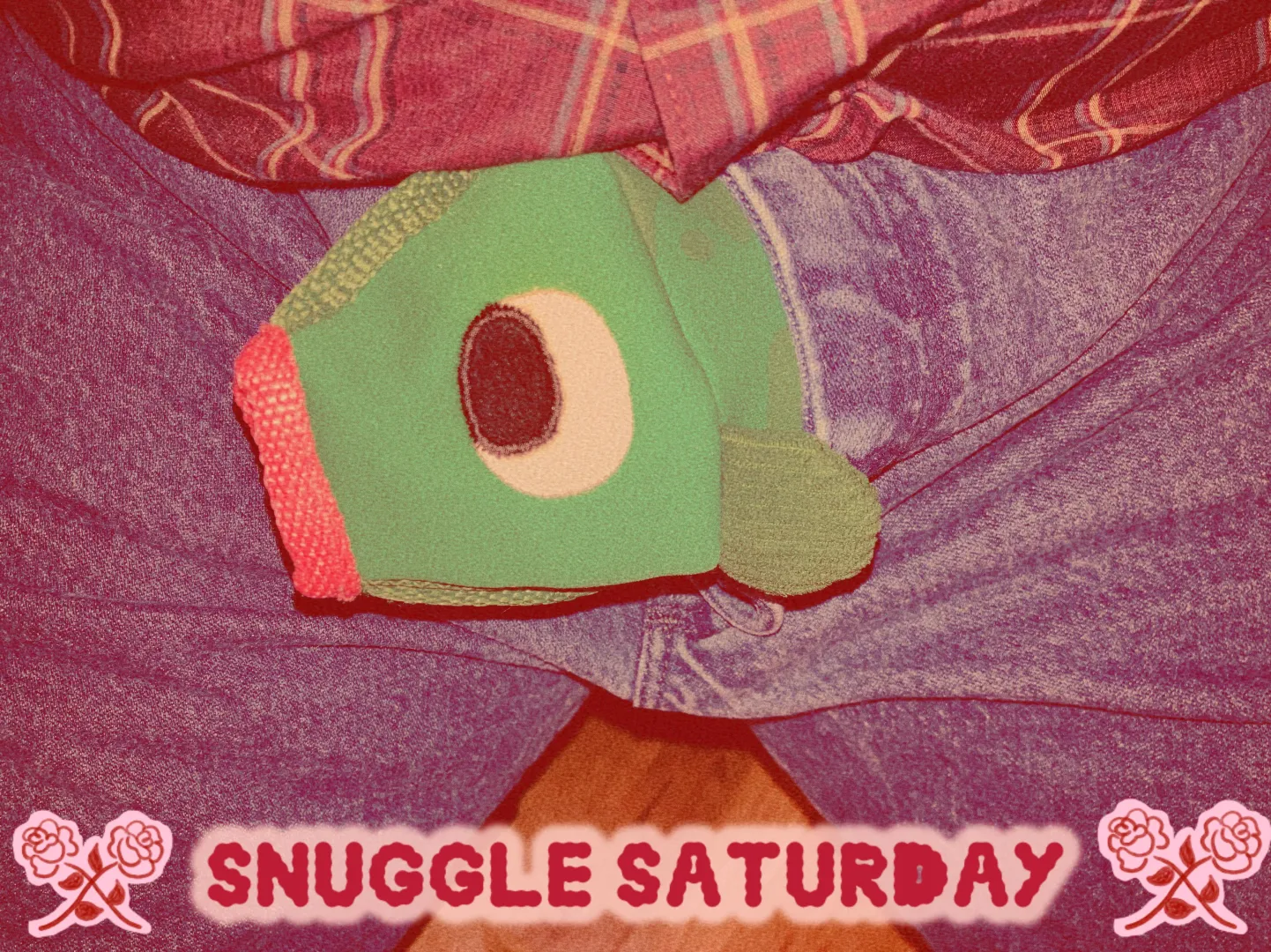 [Snuggle Saturday] Is that a fish in your pants or are you happy to see me?
