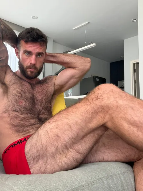 So much hair for you to lick