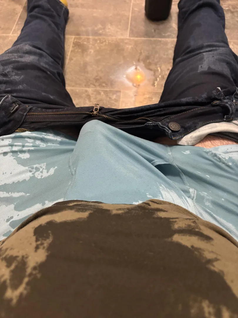 Soaked myself for fun