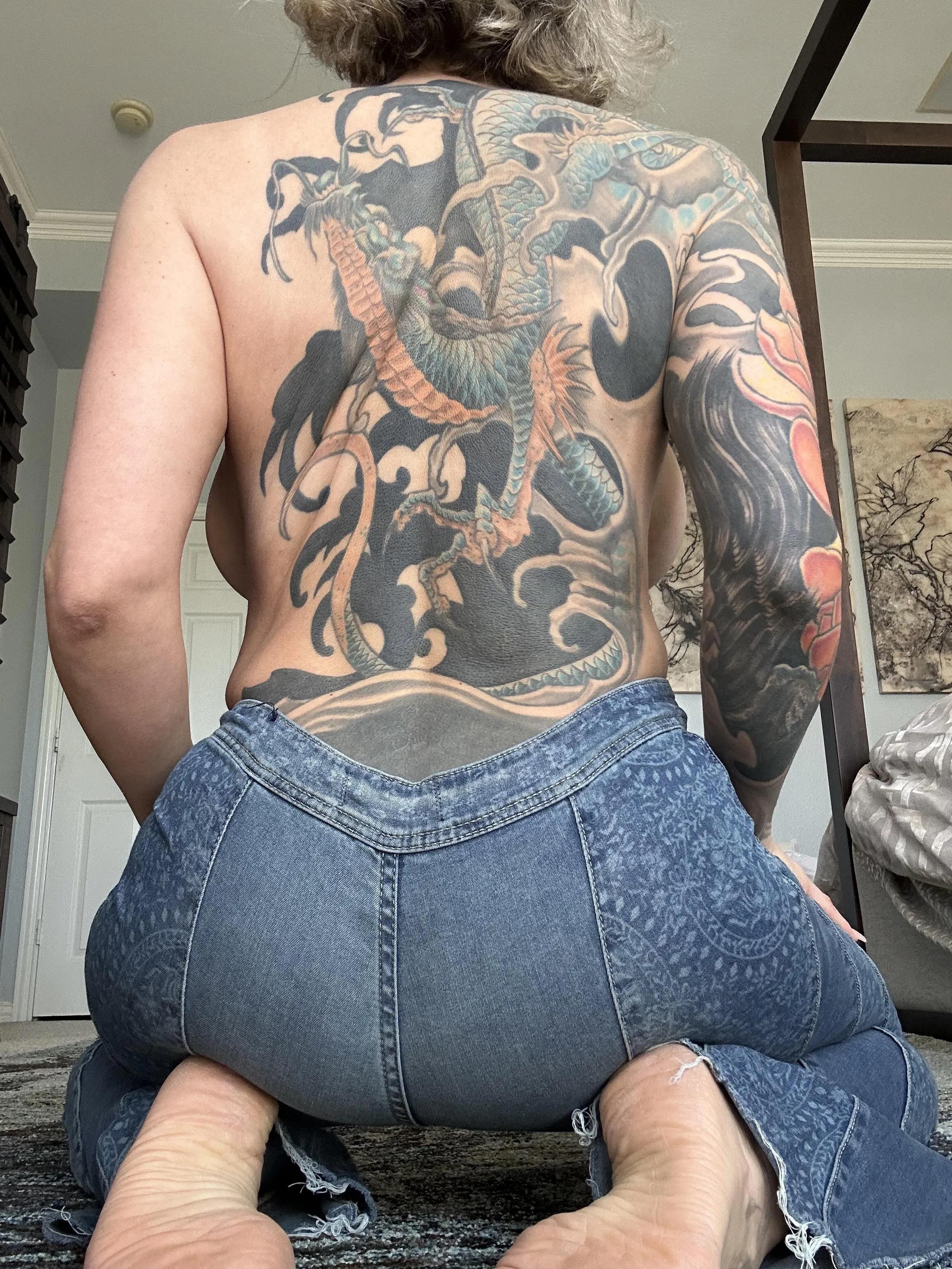 Sodeboob from the back baby