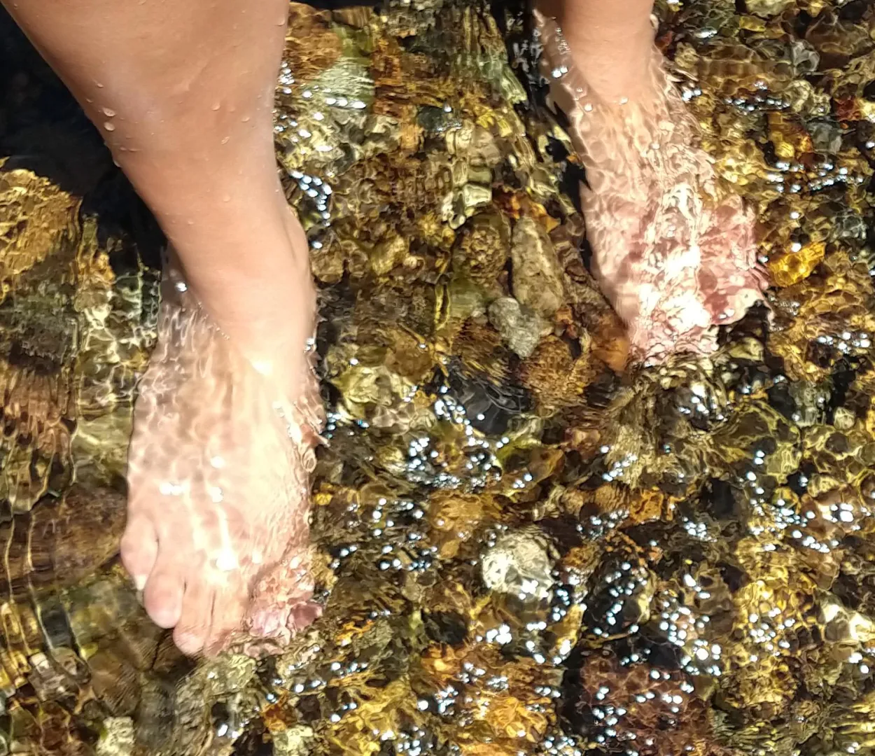 Soft bare feet for you  – size 35