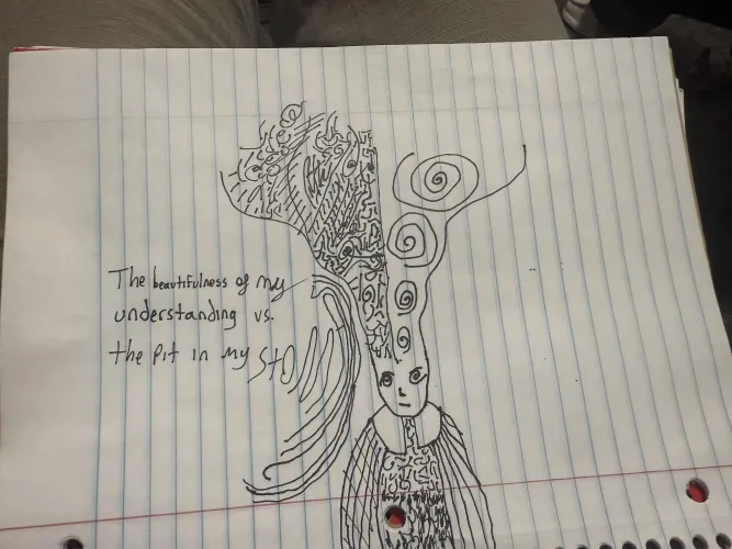 Some art I made while tripping