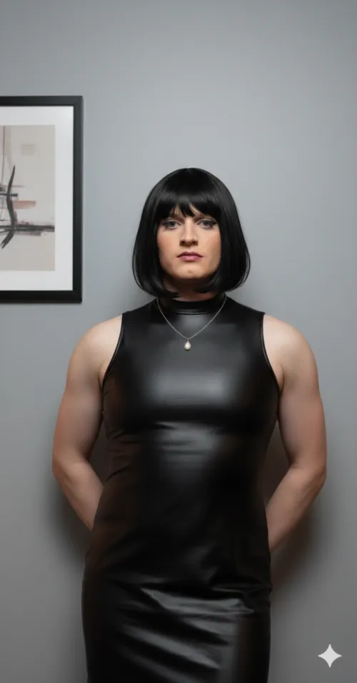 Someone said I look fierce 