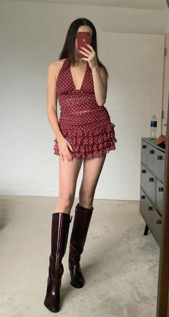 Someone told me moms shouldn’t wear short skirts!Spoiler - I wore it anyway…