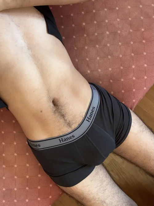 Sometimes the best part of the outfit is whats underneath.