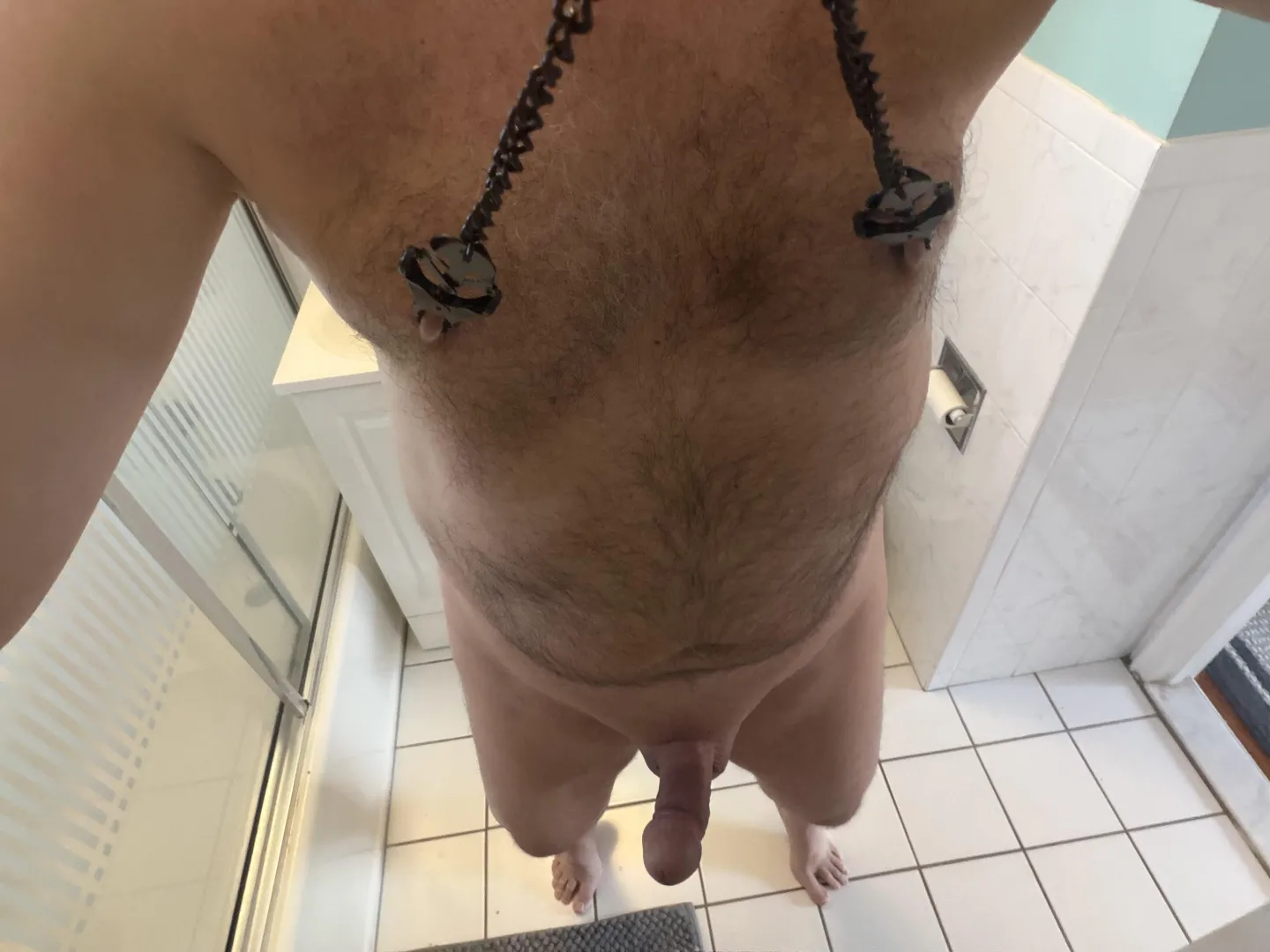 Sometimes you just get left hanging around when they clamped