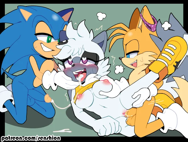 Sonic and Tails take care of Tangle together [Senshion]