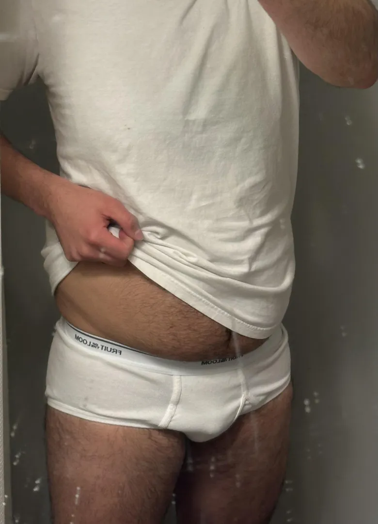 Sorry bout the dirty mirror