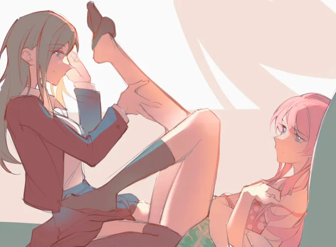 Soyo with Anon [BanG Dream!] (Akaga204)