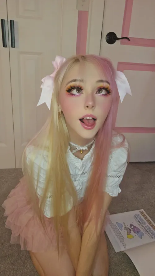 Split dye! Can you tell I like pink? hehe