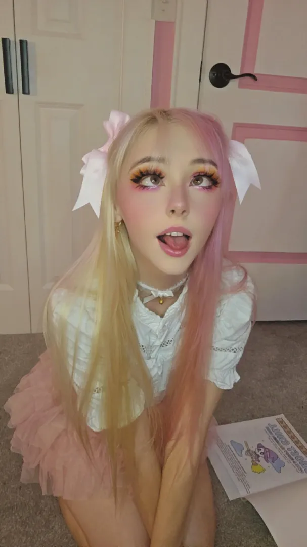 Split dye! Can you tell I like pink? hehe