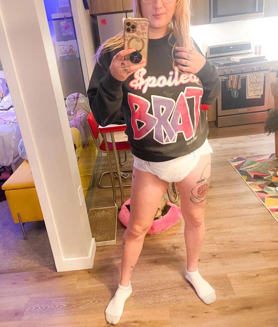 Spoiled (positive) Brat (endearing)