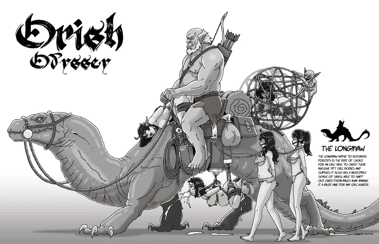 Spoils of the Hunt (art by me)