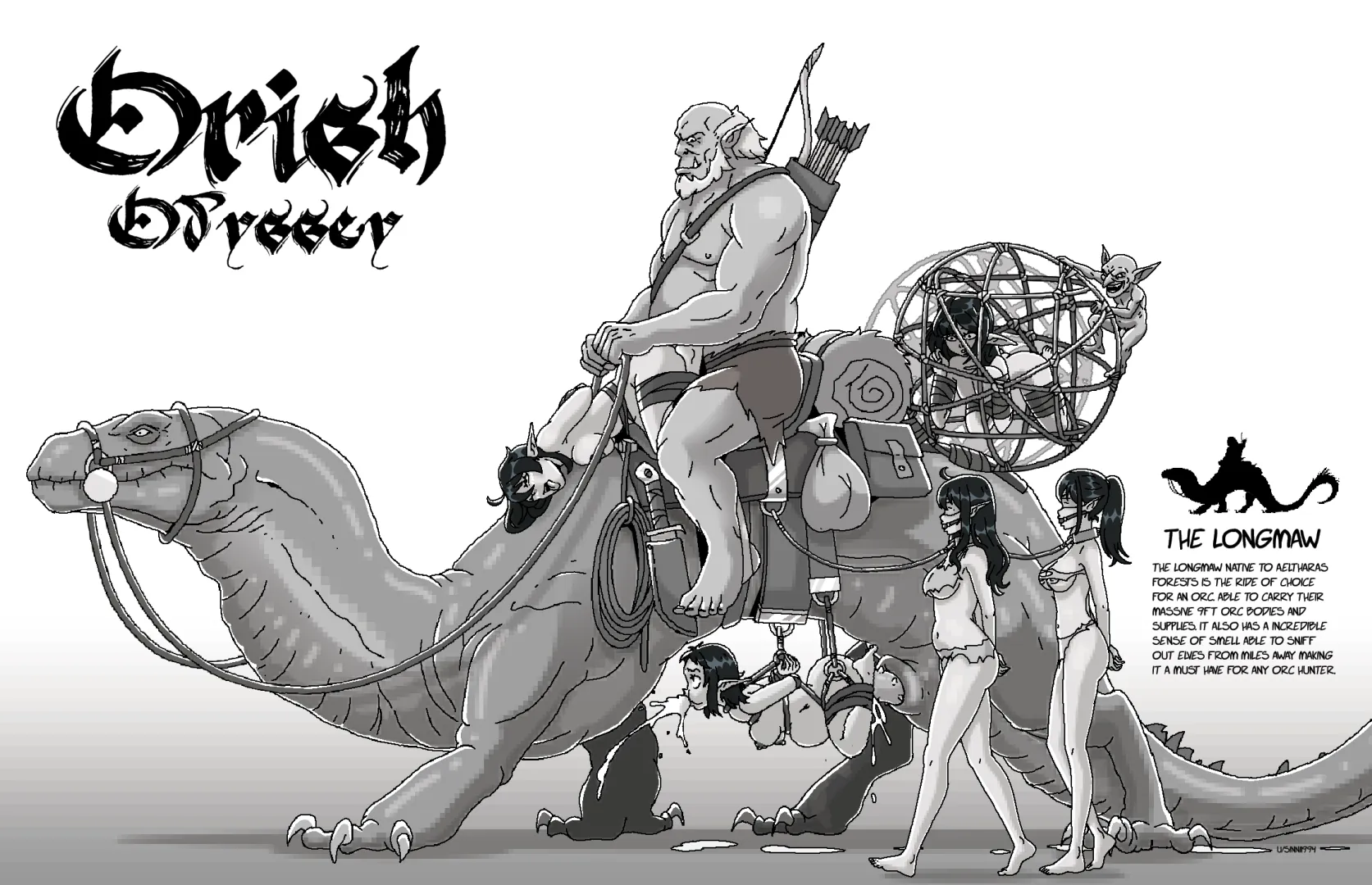 Spoils of the Hunt (art by me)