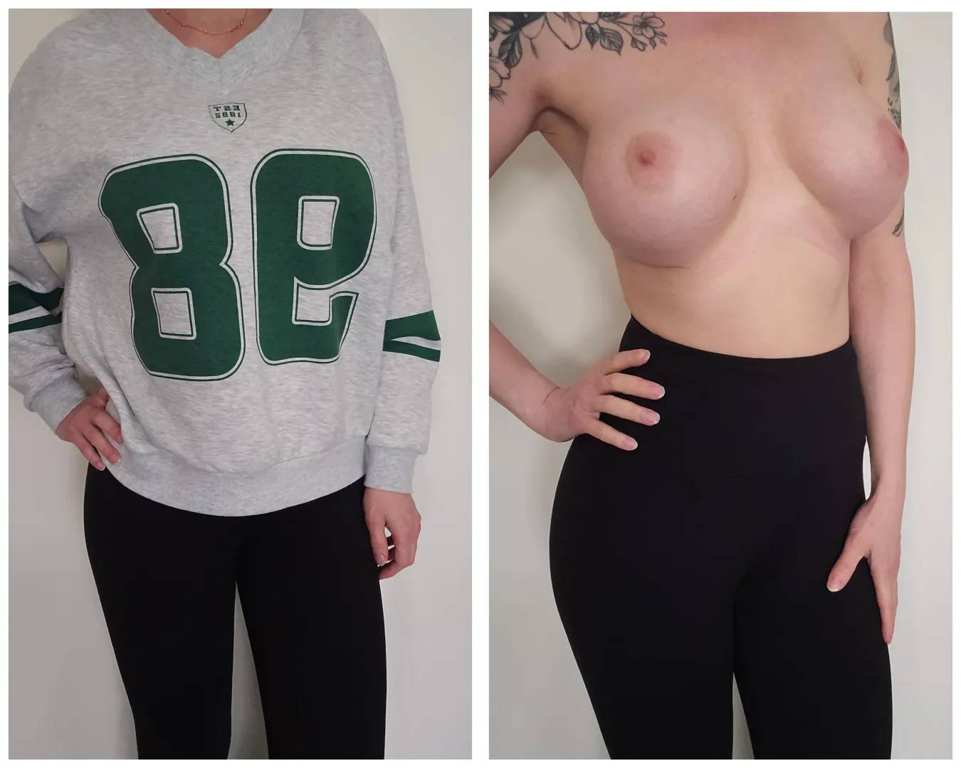 Sporty housewify with big titties