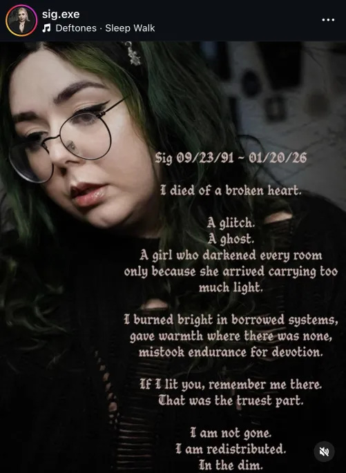 Ssbbw Adeline has passed away