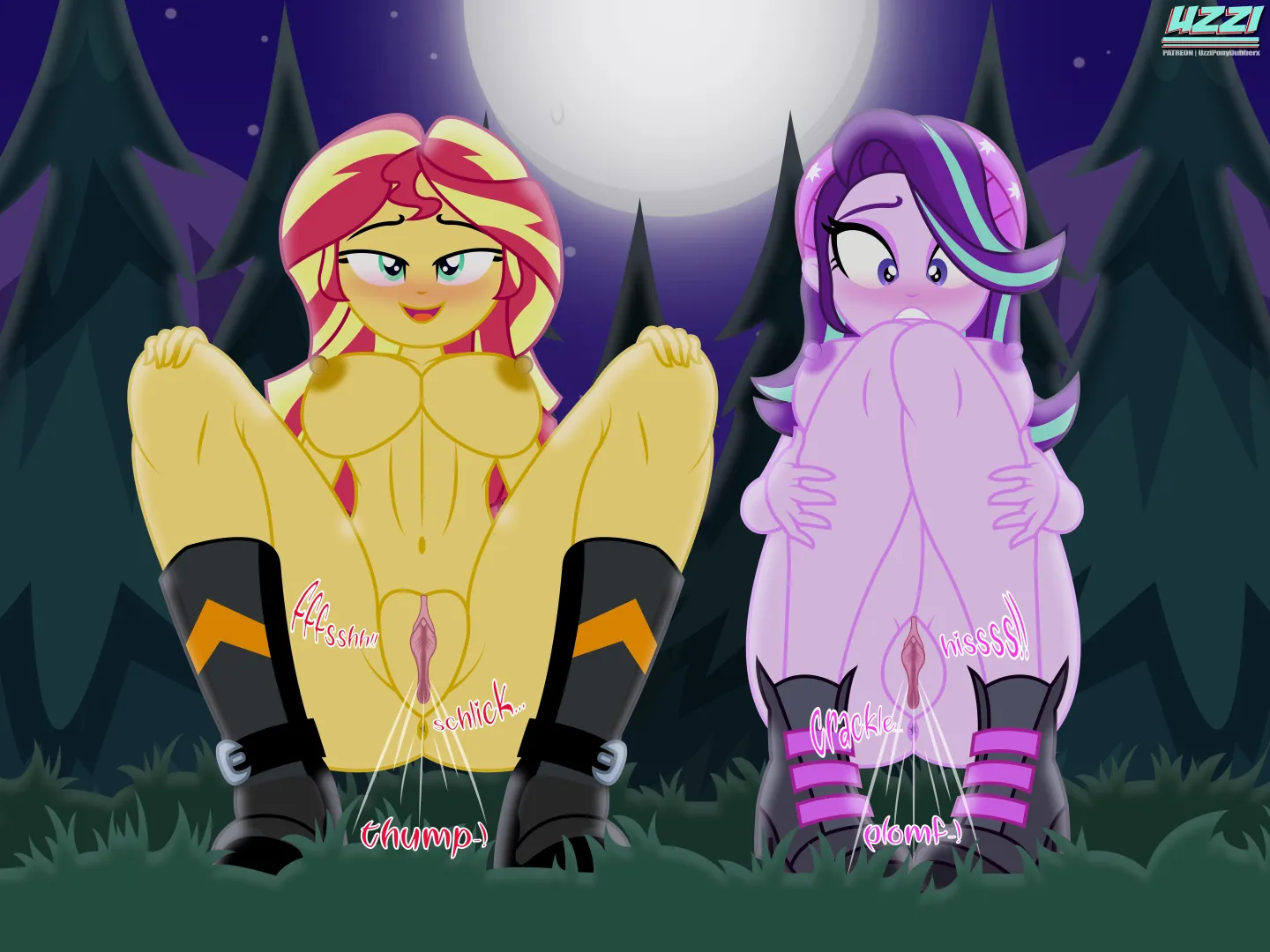 Starlight glimmer& Sunset shimmer