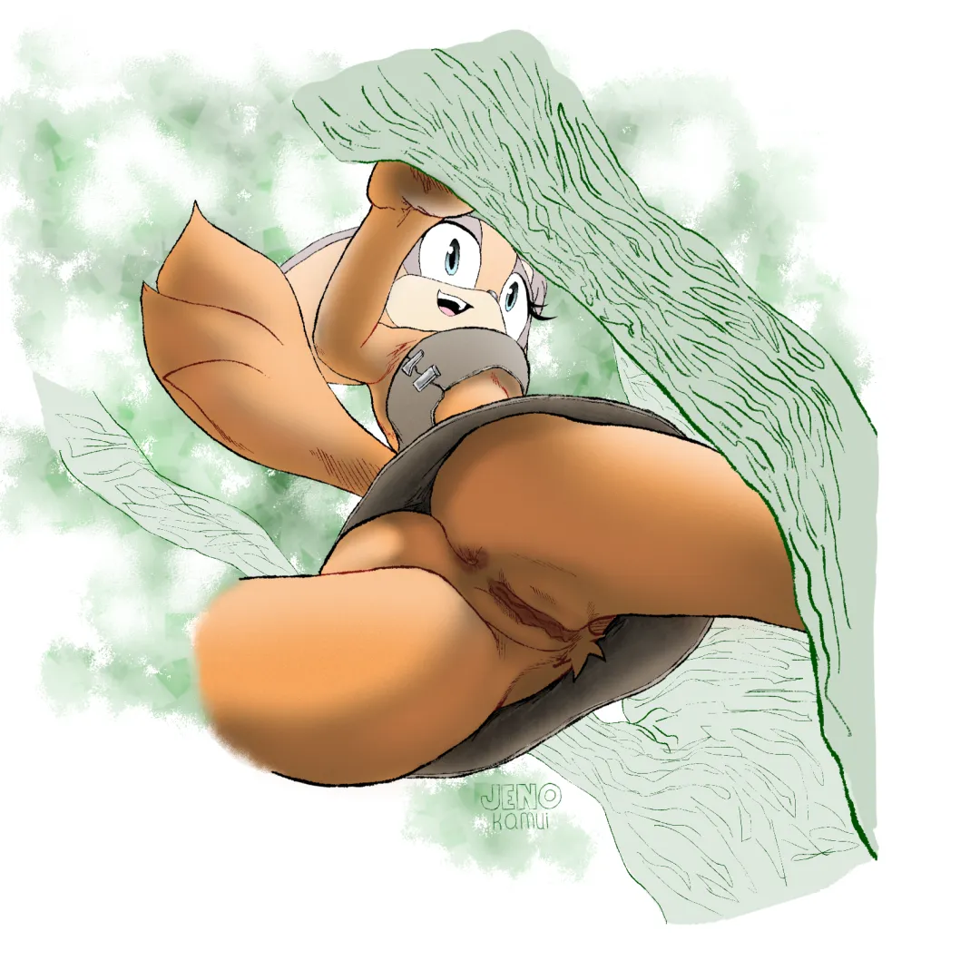 Sticks climbing a tree (JenoKamui)