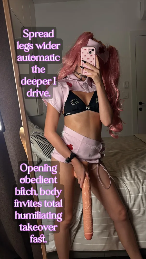 Stop scrolling and spread your legs bitch [imagefap: princessdollmie]