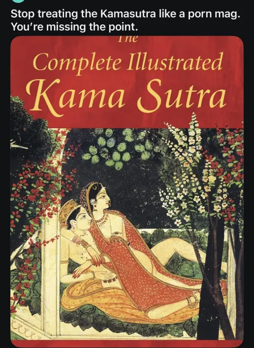 Stop treating the Kamasutra like a porn mag. You’re missing the point.