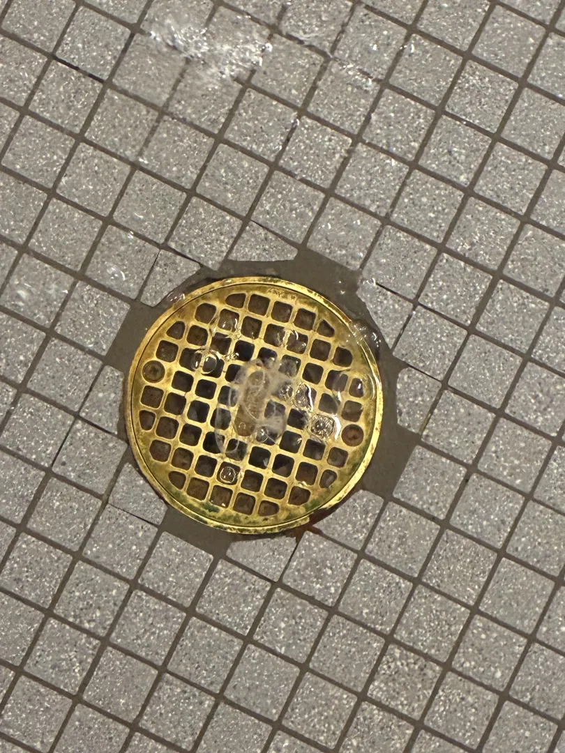 Straight daddy cums in shower