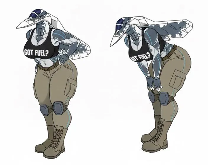 SU57 [F] by me. Tbh idk what to name her, leave suggestions plz