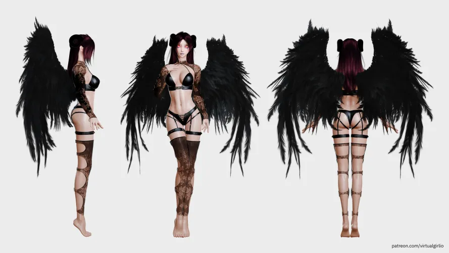 succubus character ref sheet [virtualgirl.io]