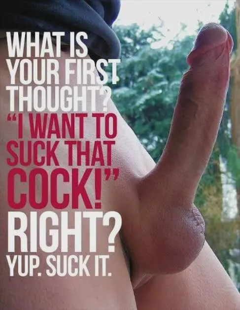 SUCK HIS COCK!!!