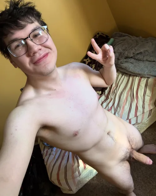 Suck off a nerdy college boy?