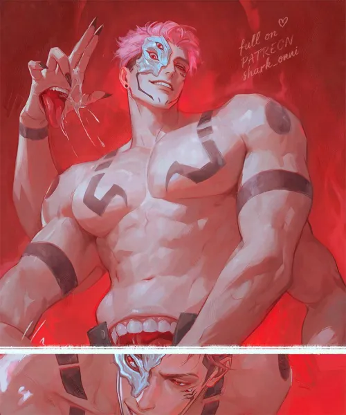 Sukuna - Heian Era true form [Jujutsu Kaisen] (shark_onni)