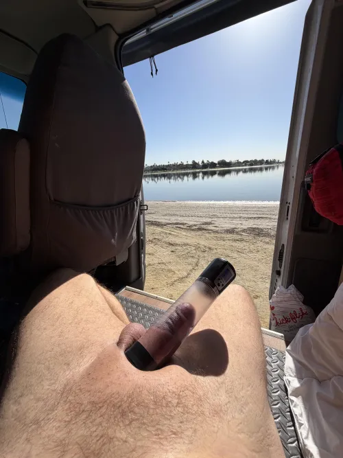 Summer day in the middle of winter