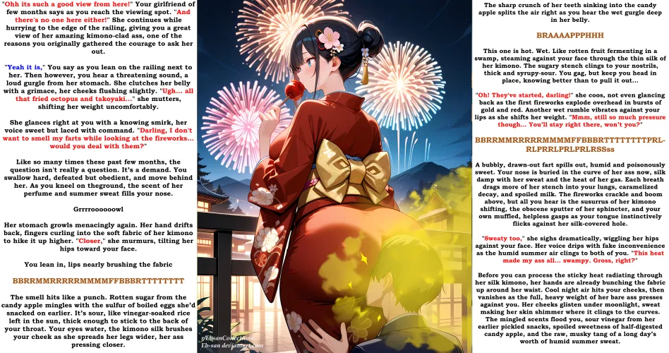 Summer Festival With Your Gassy Gf Pt. 1 [Fart]