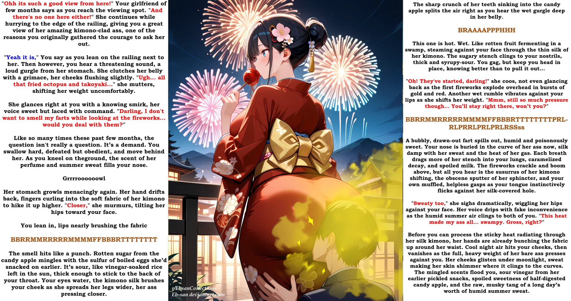 Summer Festival With Your Gassy Gf Pt. 1 [Fart]