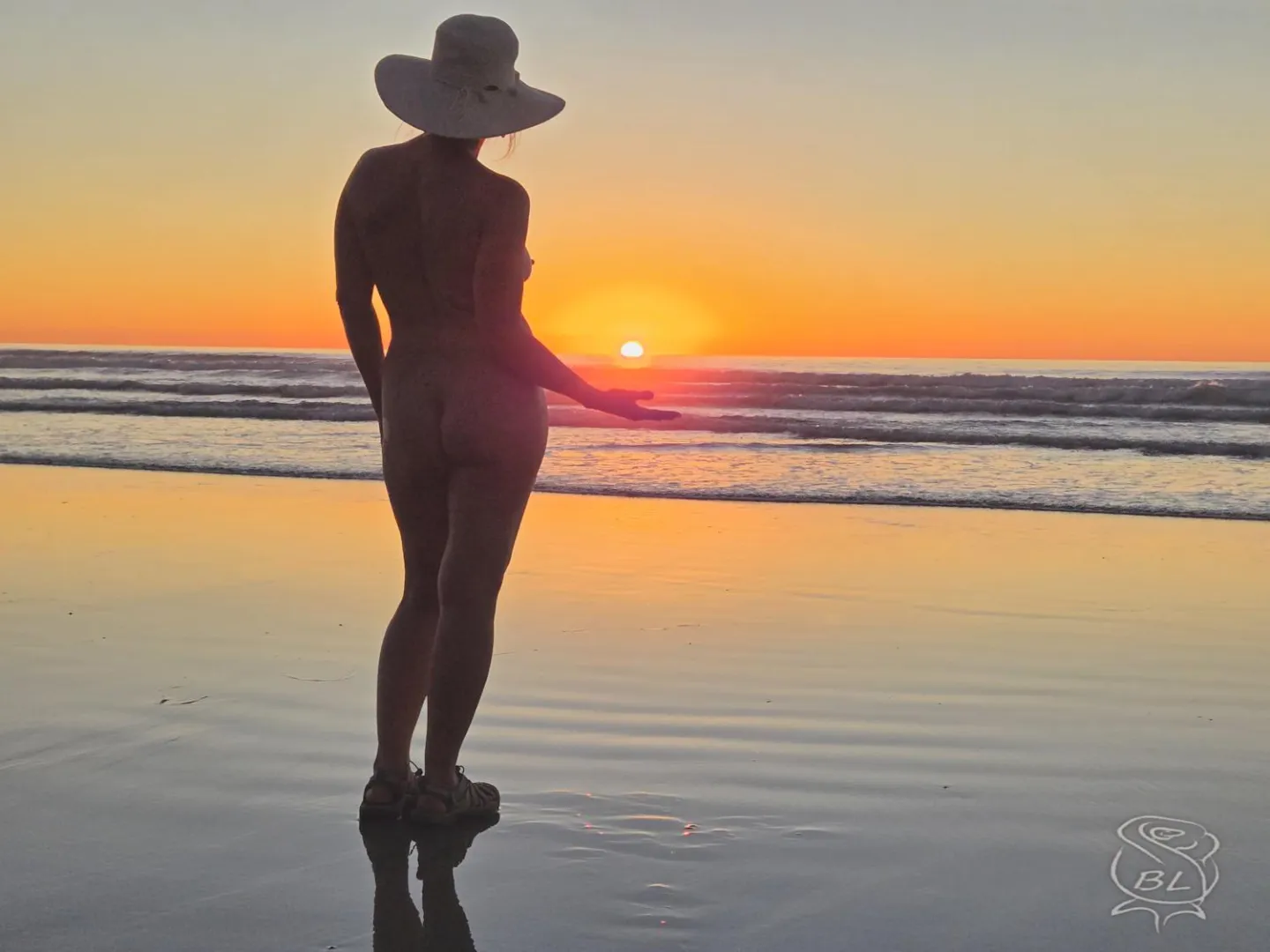 Sundown at Black's Beach