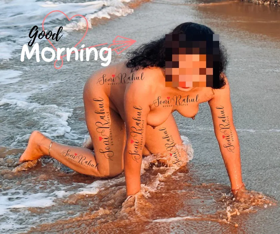 Sunrise caught me [f] naked—and the sea didn’t look away 🥰