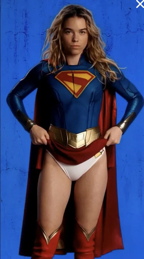 Supergirl (Milly Alcock) upskirt fan poster 1