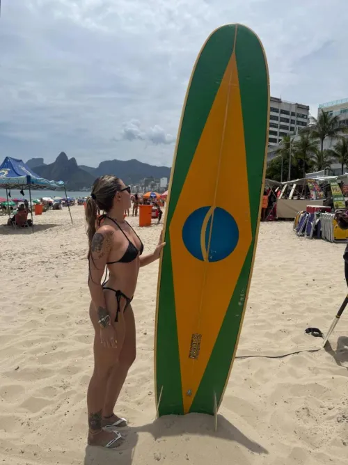 surfing plus bikini hotter than ever
