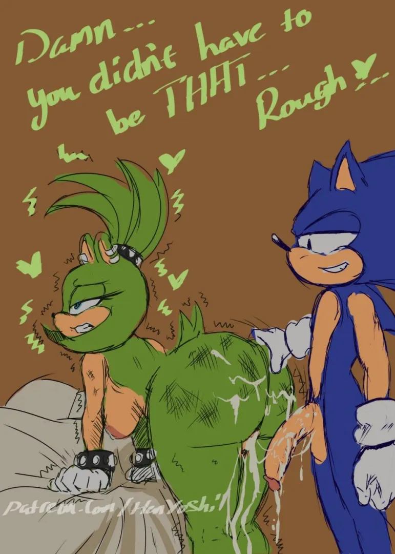 Surge the Tenrec x Sonic the Hedgehog (yoshihan) [Sonic]