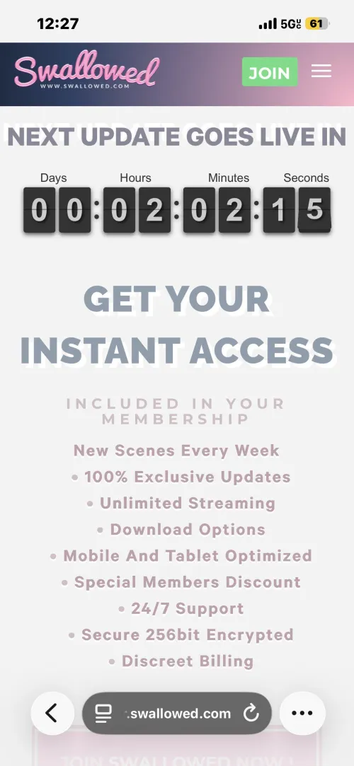 [Swallowed] Almost that time!!